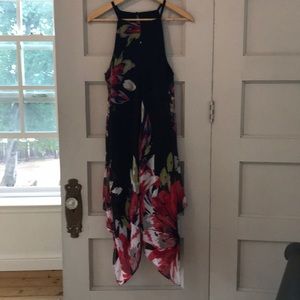 I.N.C International Concepts Black Floral Dress